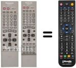 Télécommande équivalente Grundig EUR7615K60