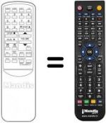 Télécommande équivalente REMCON661