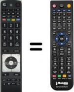 Télécommande équivalente RC 5110