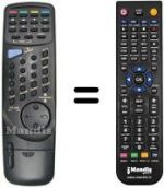 Télécommande équivalente REMCON1300