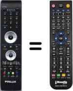 Télécommande équivalente Finlux 42FLHD800