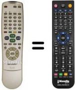 Télécommande équivalente GA026WJSA