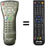 Télécommande équivalente GA455WJSB