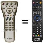 Télécommande équivalente GA101WJSA