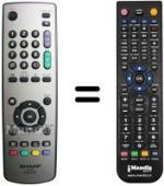 Télécommande équivalente GA531WJSA