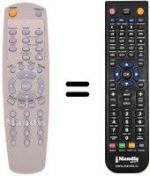 Télécommande équivalente REMCON1002