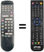 Télécommande équivalente REMCON859