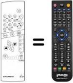Télécommande équivalente REMCON1305