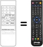 Télécommande équivalente REMCON1244