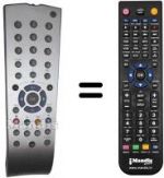 Télécommande équivalente Grundig LXW82-7635CONNECT