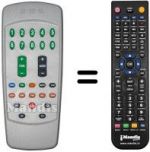Télécommande équivalente 5158