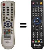 Télécommande équivalente REMCON1336