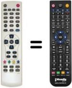 Télécommande équivalente JQ LTVJQ4002