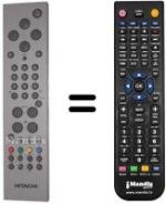 Télécommande équivalente Medion MD30079