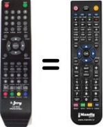 Télécommande équivalente IDI32SHHPB01