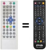 Télécommande équivalente REMCON262