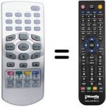 Télécommande équivalente REMCON1067