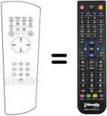 Télécommande équivalente REMCON836