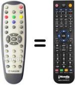 Télécommande équivalente REMCON848