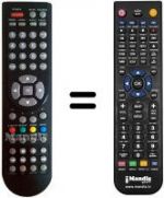Télécommande équivalente i-Joy IDI32PPB12
