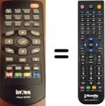 Télécommande équivalente INVES SUP8530
