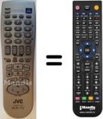 Télécommande équivalente JVC HR-J470