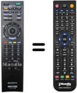 Télécommande équivalente Sony KDL-40HX700