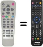 Télécommande équivalente KEYMAT KELC4299T