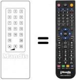 Télécommande équivalente REMCON834