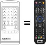 Télécommande équivalente REMCON786