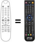Télécommande équivalente REMCON271
