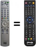 Télécommande équivalente REMCON300