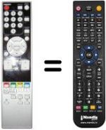 Télécommande équivalente REMCON500