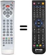 Télécommande équivalente REMCON1292