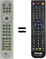 Télécommande équivalente LG RZ-20LZ50C