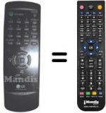 Télécommande équivalente LG 6710V00017E