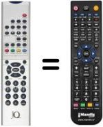 Télécommande équivalente REMCON288