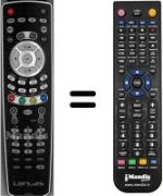 Télécommande équivalente LENUSS HDTV 32STC12