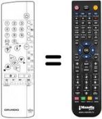 Télécommande équivalente REMCON817