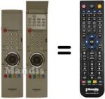 Télécommande équivalente Samsung SP50L2HX
