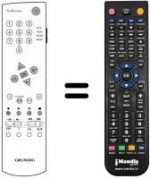 Télécommande équivalente REMCON1142