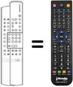 Télécommande équivalente REMCON205