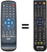 Télécommande équivalente REMCON890