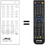 Télécommande équivalente Metz MECATRON 7212