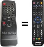 Télécommande équivalente Funai 27A-454