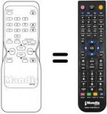 Télécommande équivalente Funai 25A-250