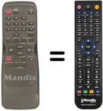 Télécommande équivalente REMCON1408