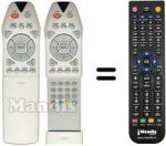 Télécommande équivalente Sliding 785