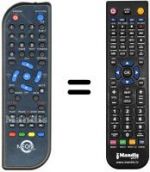 Télécommande équivalente REMCON733