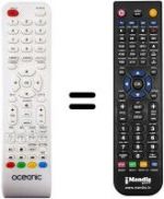 Télécommande équivalente Oceanic Ocealed240816W7